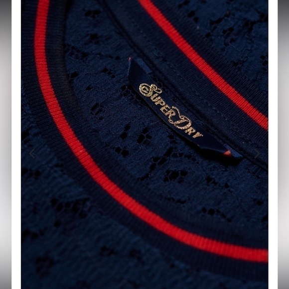 Super Dry  Rock Lace Long Sleeve Top - Picture 11 of 14